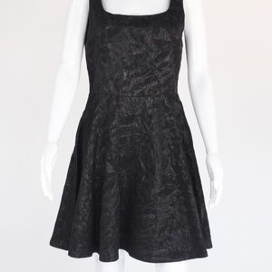 Black Diane von Furstenberg night out dress!